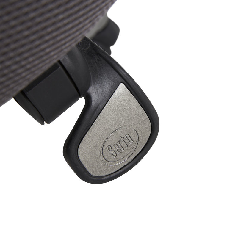 Serta Executive Chair with Headrest, Black