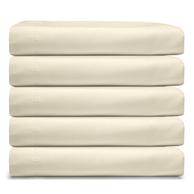 Soft Microfiber Fitted Sheets Moisture Wicking Fitted Bed Sheets Fits Up to 16" Deep Pocket