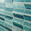 Carrelage mural mosaïque en verre fondu 11,73 po x 11,74 po Tara Chevron (0,96 pi2 / feuille)-50835214
