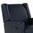 Mandie 37.4" Wide Swivel Rocking Manual Recliner in Faux Leather-1749007318