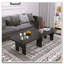 Table basse gigogne en bois 70,76 po