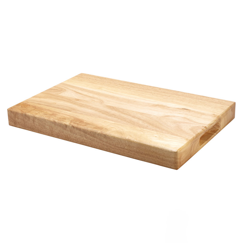 Winco Rubberwood Cutting Board, 12" W x 18" L