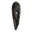 Masque en bois ghanaian sankofa oiseau