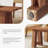 55" Solid Wood Dining Bench-507604666