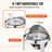 Metal Round Buffet Accessory