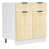 Honey oak/White