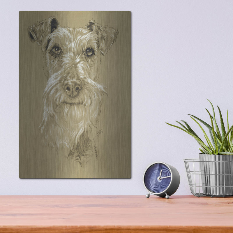 " Irish Terrier " by Barbara Keith, 16" H x 12" W