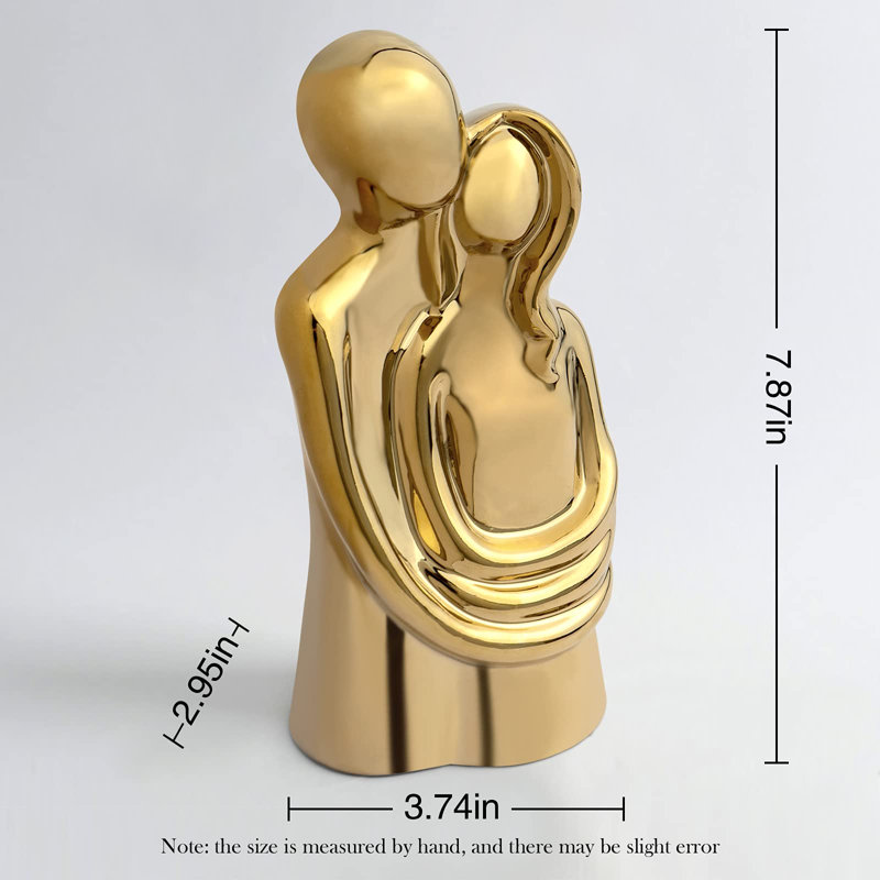Statue d'amour romantique pour le bureau