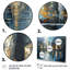 «Abstract City Skyline3», reproduction d'art sur toile-843770308-843770309