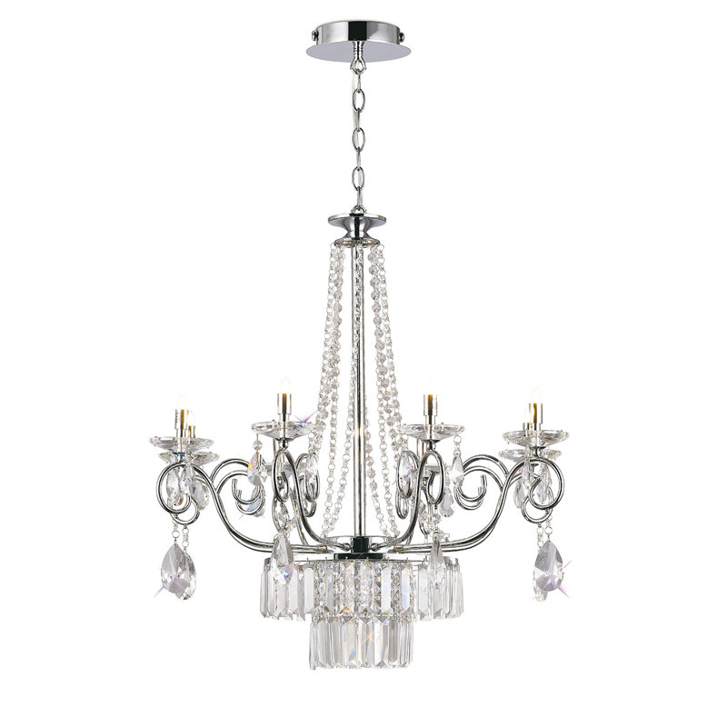 8 - Light Candle Style Chandelier
