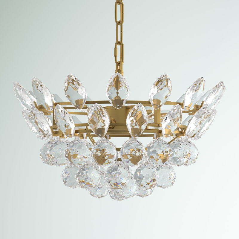 Abel 3 - Light Unique/Statement Pendant, 69" H x 14" W x 14" D, Brass