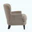 Fauteuil club moderne rembourré Boucle