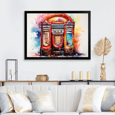 " Jukeboxe Retro Resonance Pointillism I "