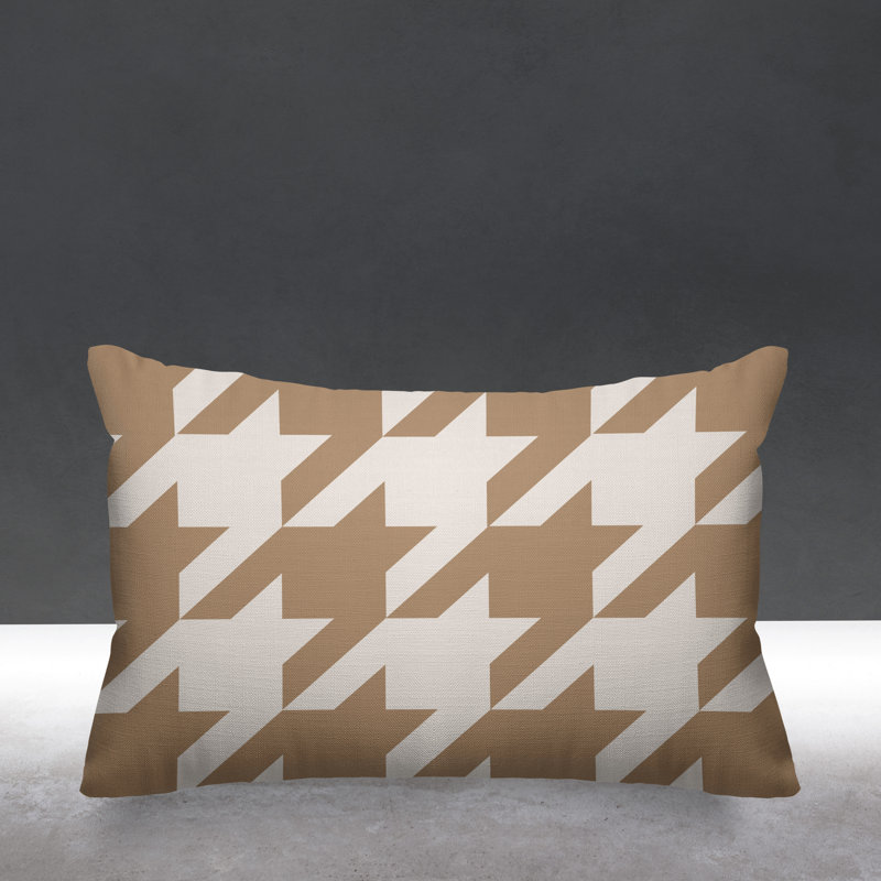 Housse et insert de coussin rectangulaire Eloise, Beige
