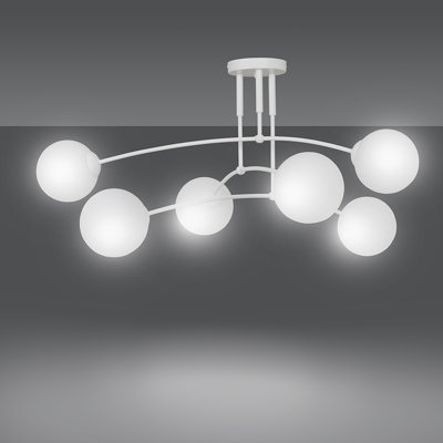 Pamplona Glass Flush Mount
