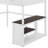 Queen Size Loft Bed With Desk,Open Shelf And USB Charging Station