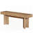 Wooden Entryway Bench