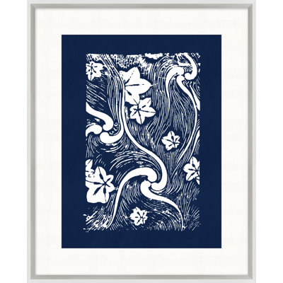 Indigo Template Coastal Motif 1 Print