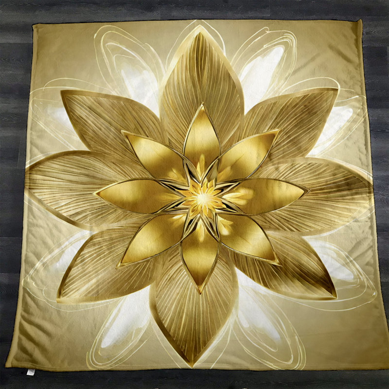 Throw Blanket, 51" W x 60" L
