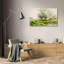 «Pastoral Landscape» par Carl Weber - Art mural sur toile tendue avec châssis-678209758