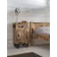 Kym 44cm W Solid Wood Bedside Table