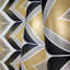 Papier peint à chevrons métalliques Cullin
