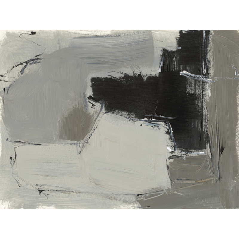 Putty And Onyx II by Victoria Barnes - Wrapped Canvas Print, 20 cm H x 30 cm W