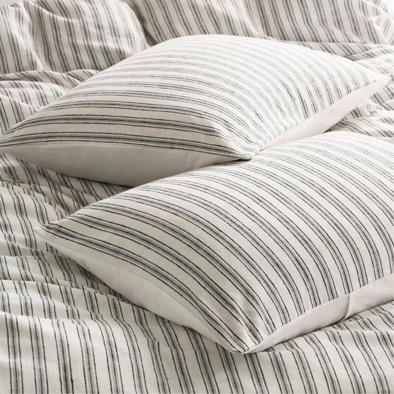 Ensemble de couette 3 pièces gris