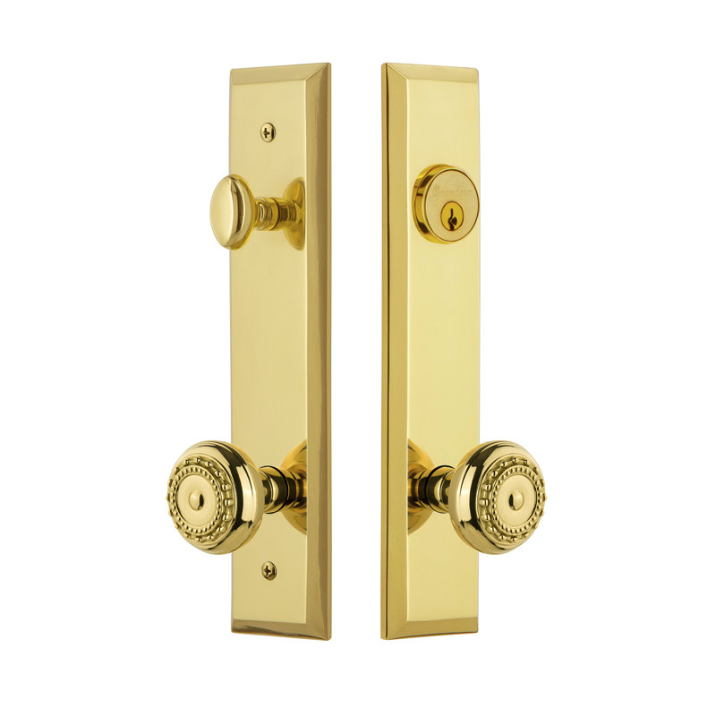 Ensemble de vestibule Fifth Avenue, Laiton intemporel, 2.75"