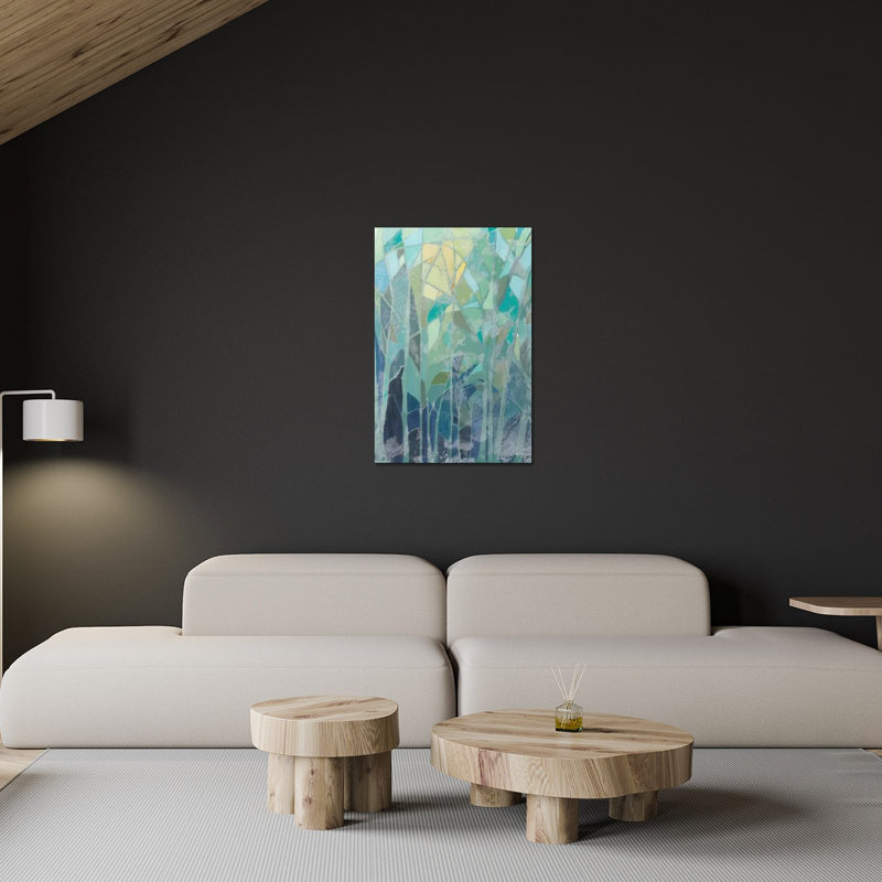 Forêt colorée II par Grace Popp - impression sans cadre, H 24 po x l 16 po x P 0,25 po