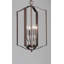 Lustre géométrique unique à 4 lumières Albano-1134229238