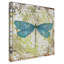 Deagen «Dragonfly on Tin Tile 2», reproduction d'impression sur toile tendue-30366052
