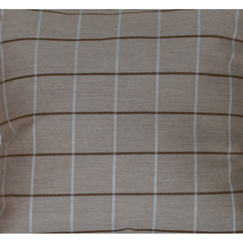 Sundown Outdoor Square Pillow Cover & Insert, 15" H x 15" W, Cottage Tan