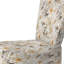 Chaise d'appoint blanche rembourrée Cottage