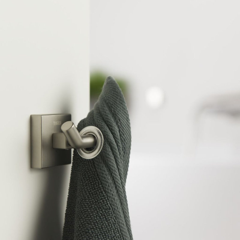 Tiger Towel Hook Melbourne Silver