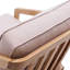 Chaise berçante confortable et durable en bois massif