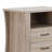 Rectangular Night Table With Metal Glide Drawers And Open Shelf Wooden Accent Side Drawer Storage Area-163158535