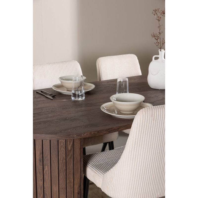 Minerville 4 - Person Dining Set