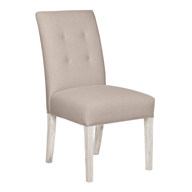 Chaise d'appoint à dossier boutonné Vanguard Butler, Casablanca, Jiggles fauves