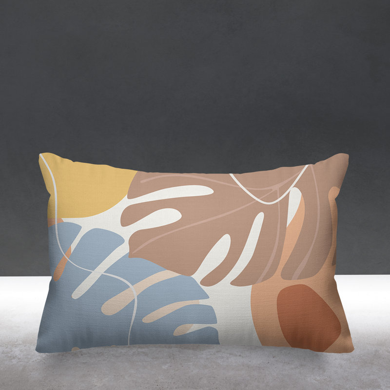 Coussin Mido Century, L 17 po x H 17 po, Pastel