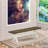 X-Style Mid Century Modern Dining Bench with Solid Wood Seat, Linen White (Off-White) finish.-78607628-78631024