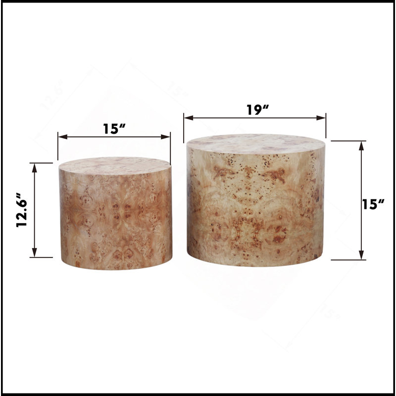 Nesting Coffee Table Set Of 2