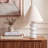 Lampkin 24" H White Resin Table Lamp
