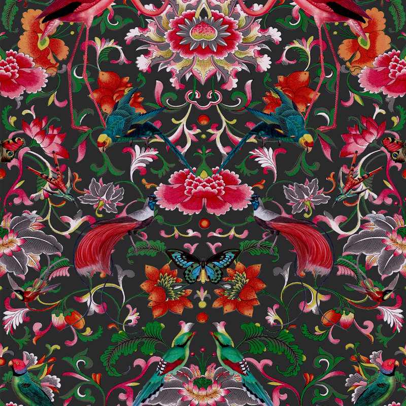 Transform Splendid Peel & Stick Wallpaper, Red