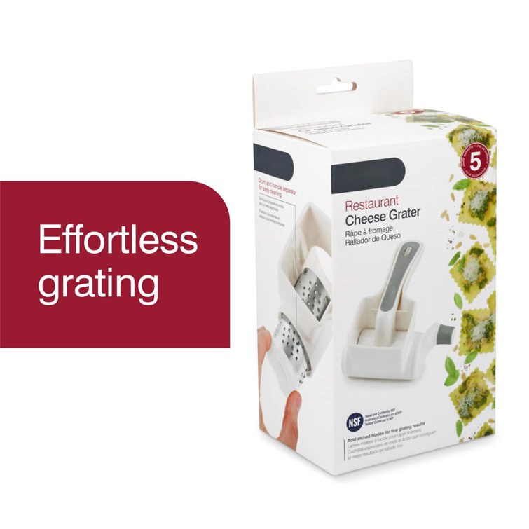 ColorLife Rotary Cheese Grater With Handle - Vegetable Slicer