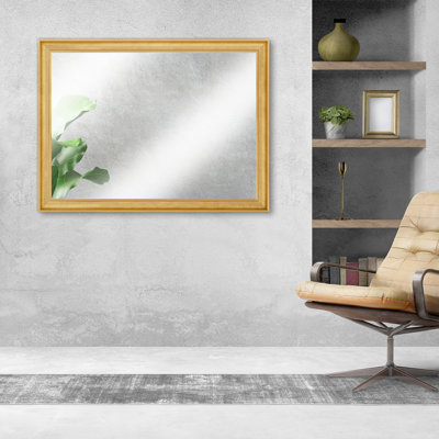 Eleganza Solid Wood Flat Mirror