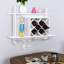 Nault Wall Mounted Wine Bottle Rack in