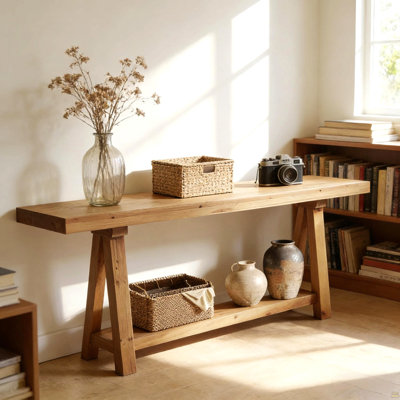 Coffee Table,Wood Entryway Table