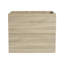 24" Wall-Mounted Bathroom Vanity With Resin Sink, 2-Soft Close Drawers