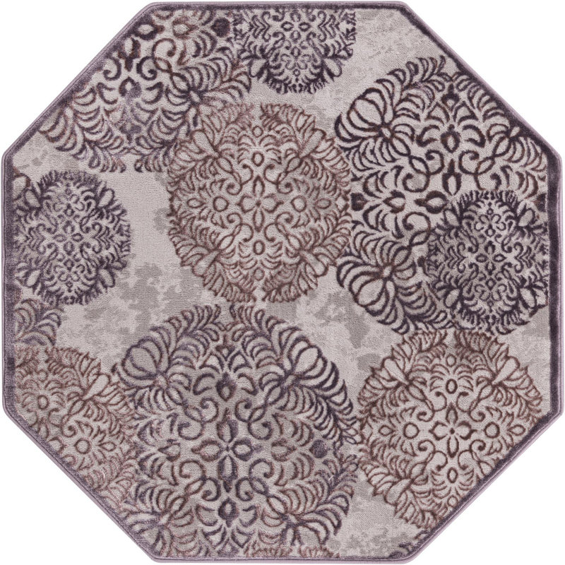 Glencoe Indoor Rug, Octagon 4'